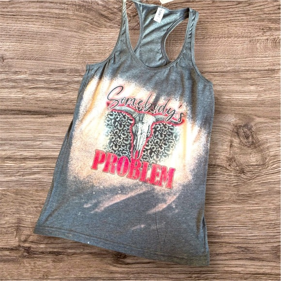 “Western-Style Distressed Tank Top | Rustic Cowgirl Chic” - Picture 1 of 7